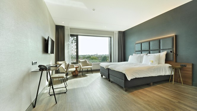 Comfort room for disabled guests Van der Valk Hotel Nijmegen-Lent